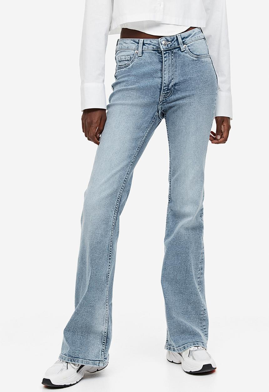 H&M - Flared high jeans - blue