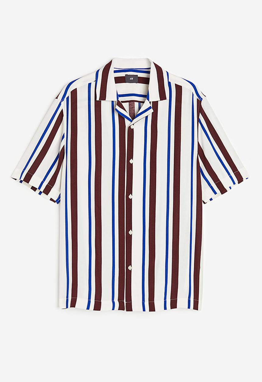 H&M - Patterned resort shirt - multi,white