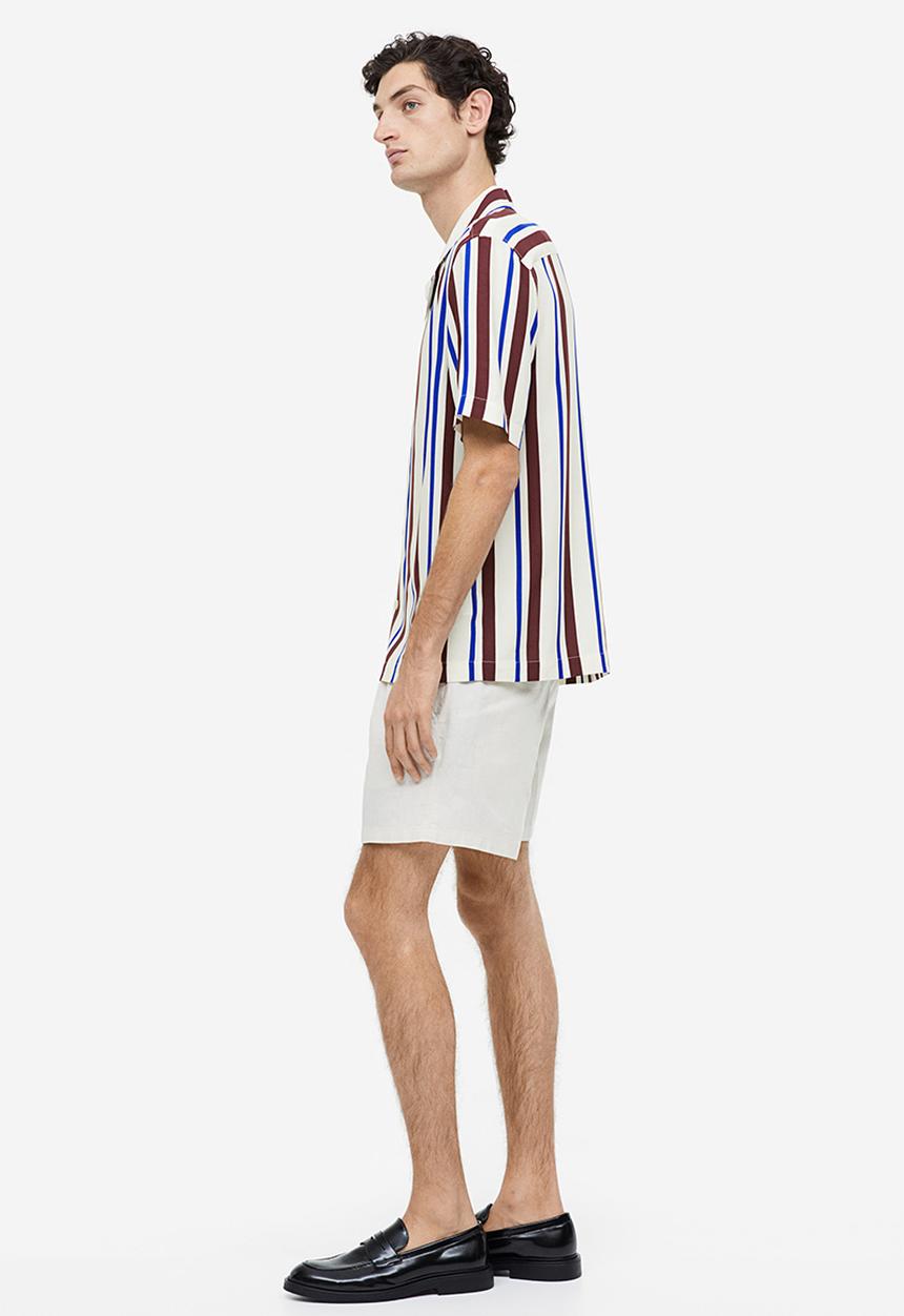 H&M - Patterned resort shirt - multi,white