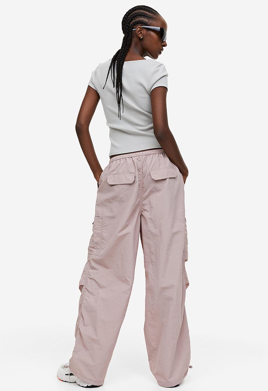 H&M - Parachute trousers - pink