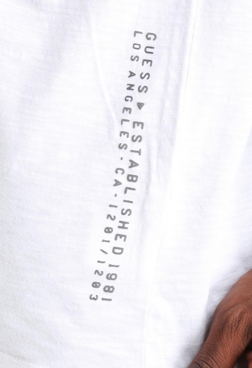 GUESS - Injected Slub Split Tee