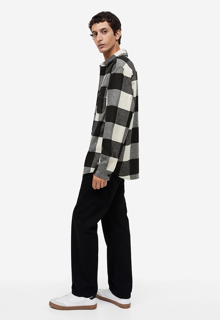 H&M - Overshirt - black, multi