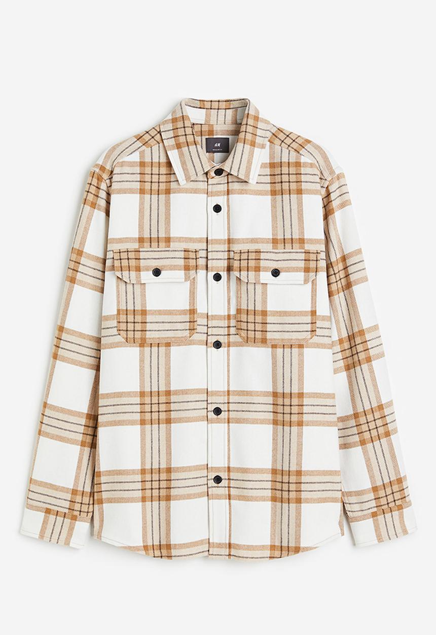 H&M - Overshirt - brown, multi