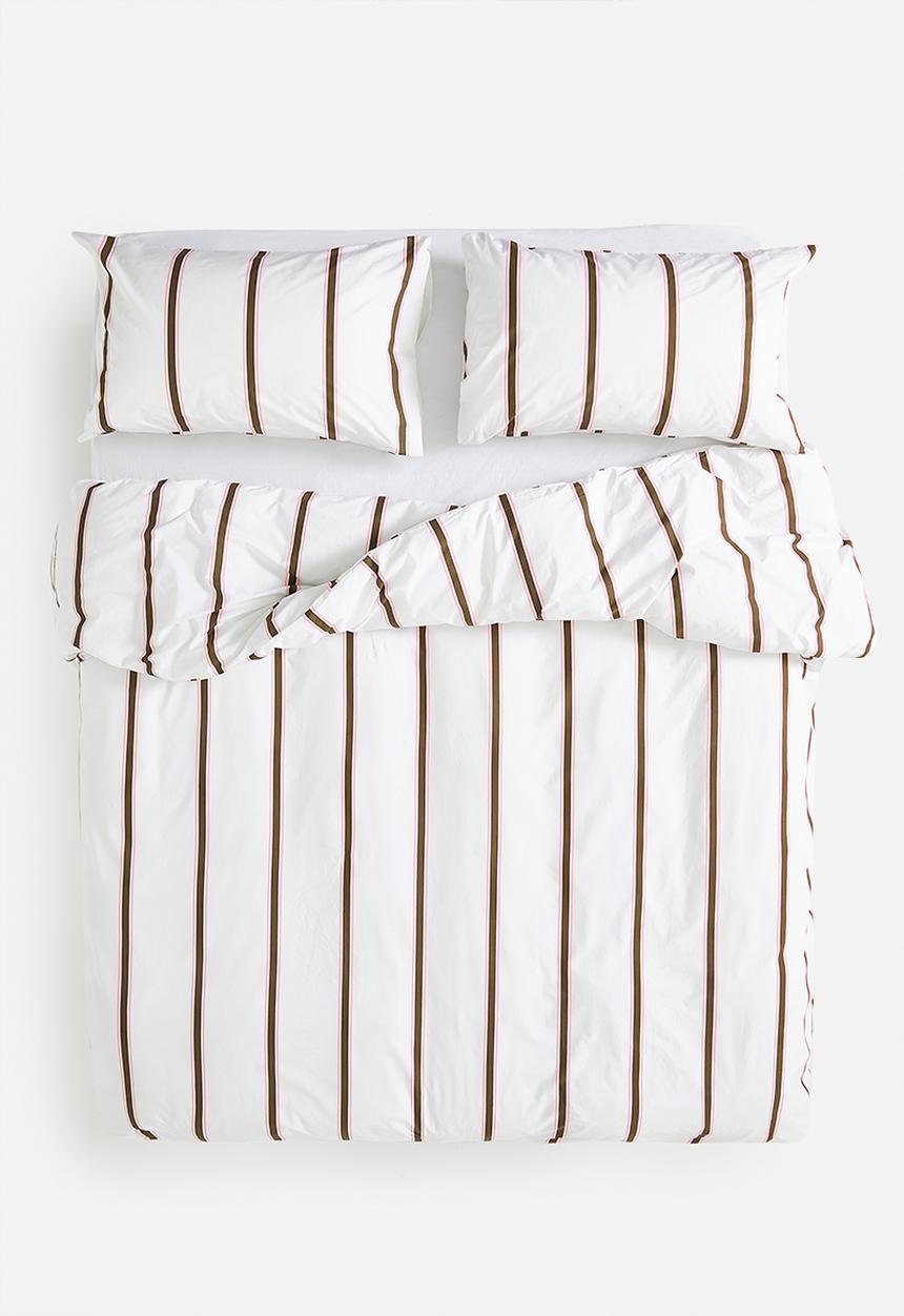 Sixth Floor - Neopolitan Stripe 200TC 100% Cotton Duvet Set