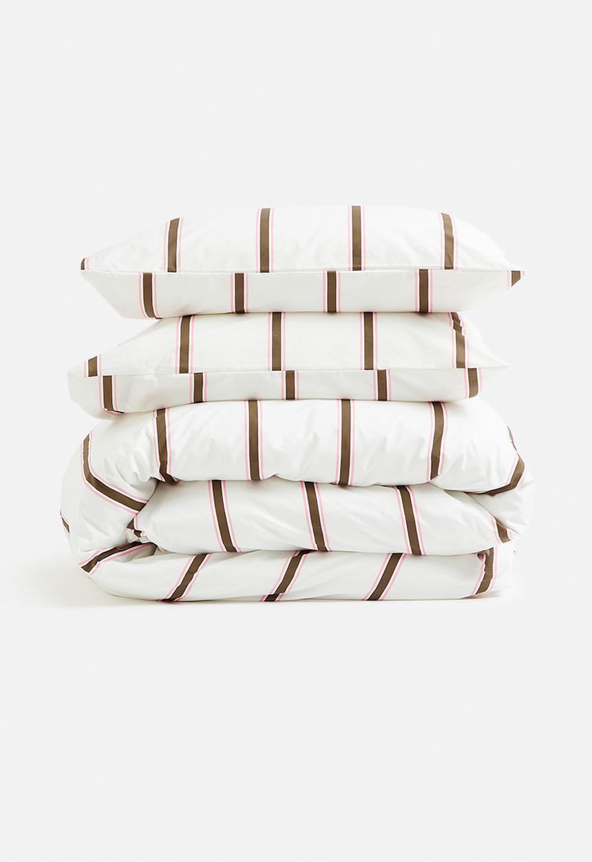 Sixth Floor - Neopolitan Stripe 200TC 100% Cotton Duvet Set