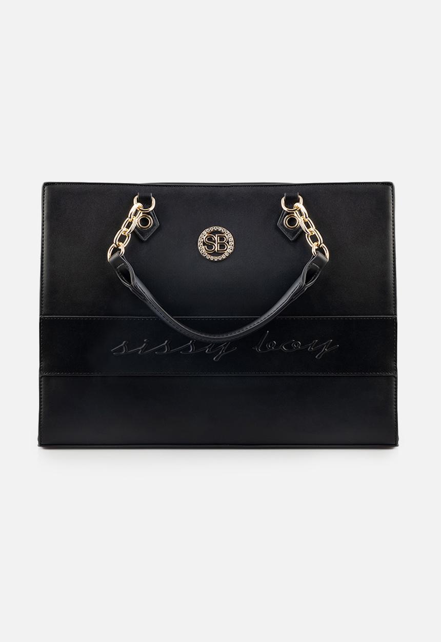 SISSY BOY - Elegance tote bag - black