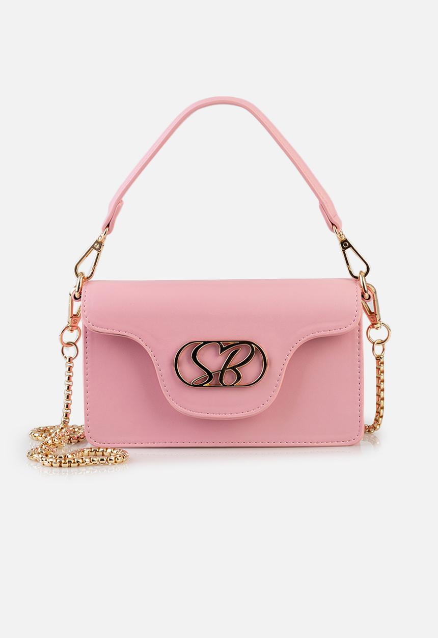 SISSY BOY - Mini tote bag with top handle - pink
