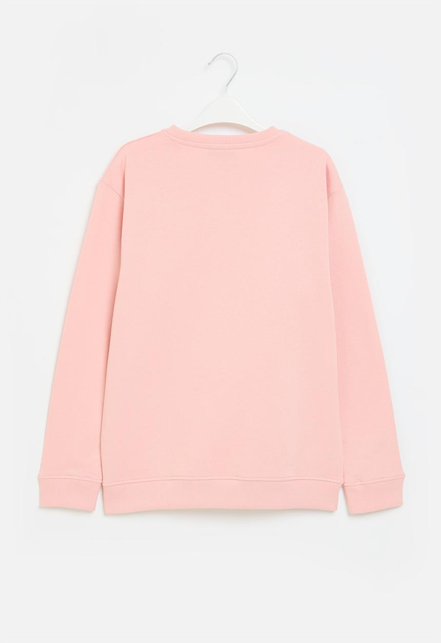 POLO - Girls alexis embroidered sweater - pink
