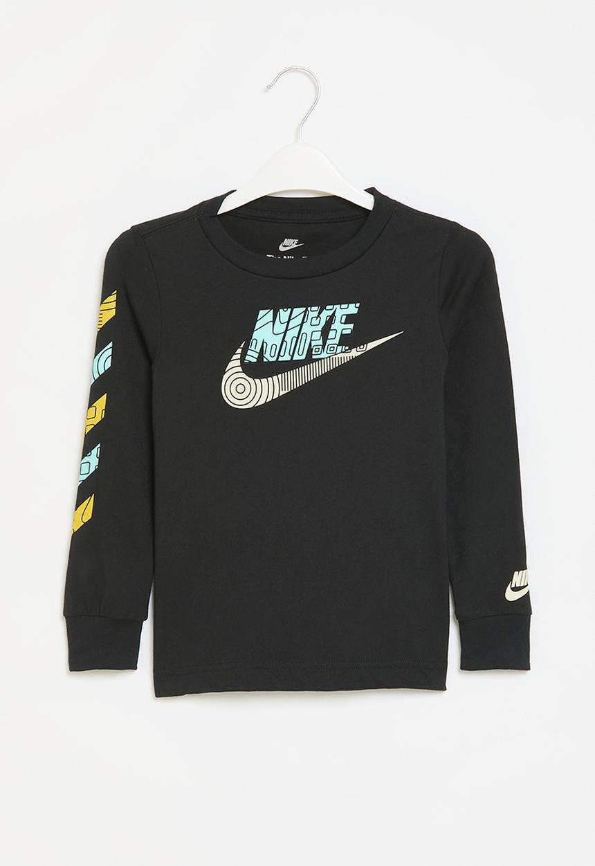 Nike - Nike futura long sleeve tee - black
