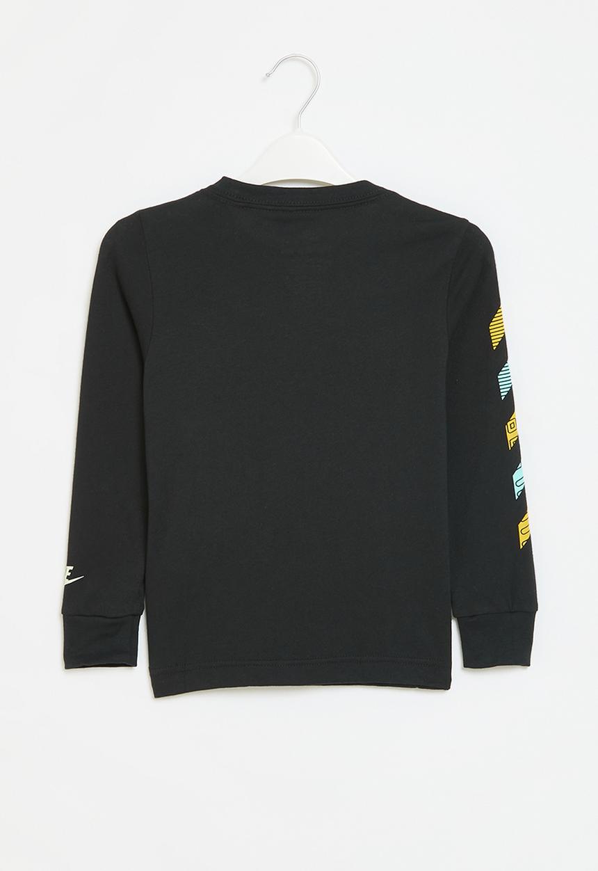 Nike - Nike futura long sleeve tee - black
