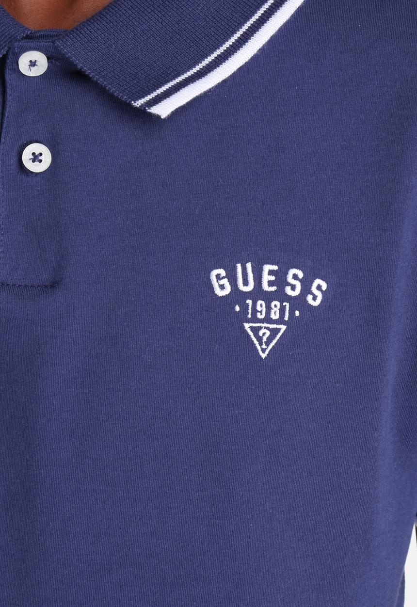 GUESS - Branded Tipped Polo
