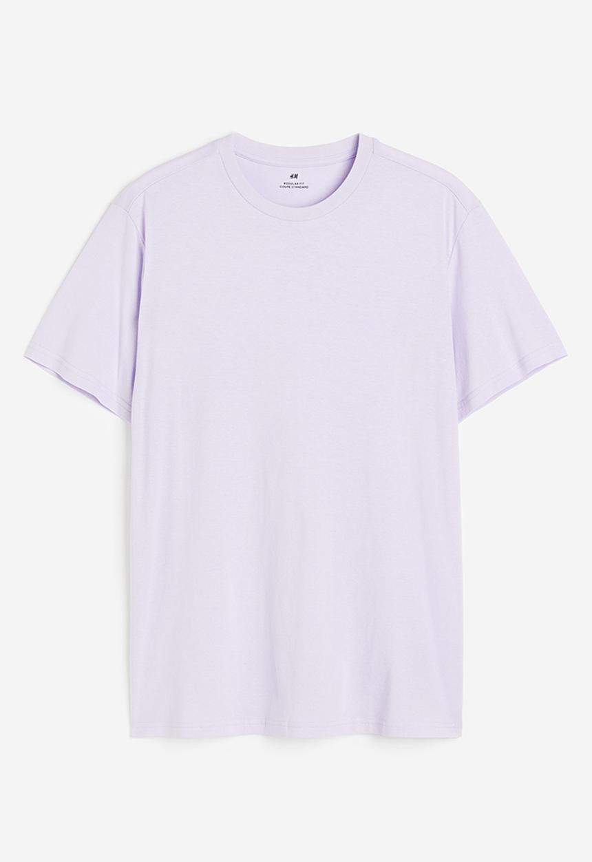 H&M - Regular fit t-shirt - purple