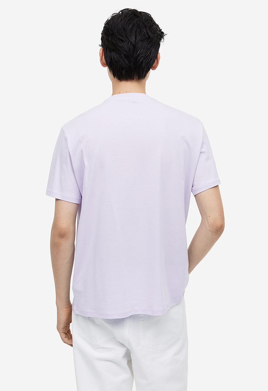 H&M - Regular fit t-shirt - purple