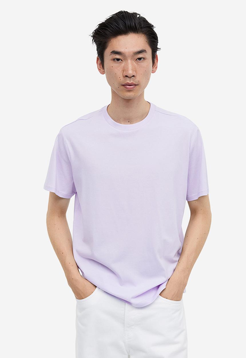 H&M - Regular fit t-shirt - purple