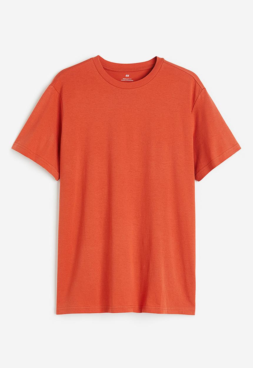 H&M - Regular fit t-shirt - orange