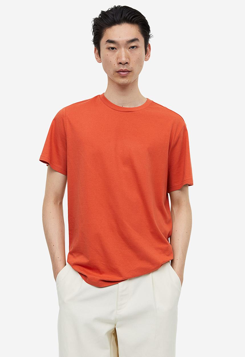 H&M - Regular fit t-shirt - orange