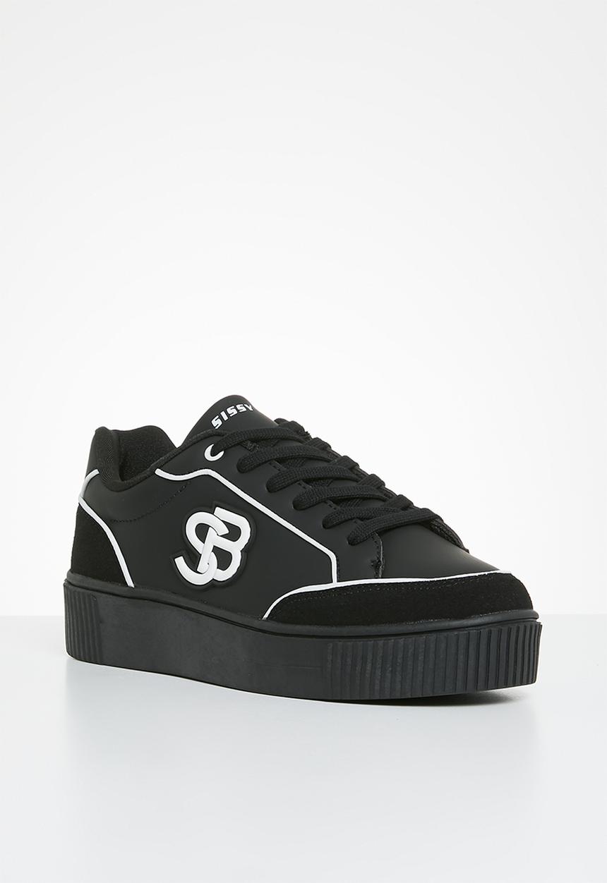 SISSY BOY - SB logo sneaker - black & white