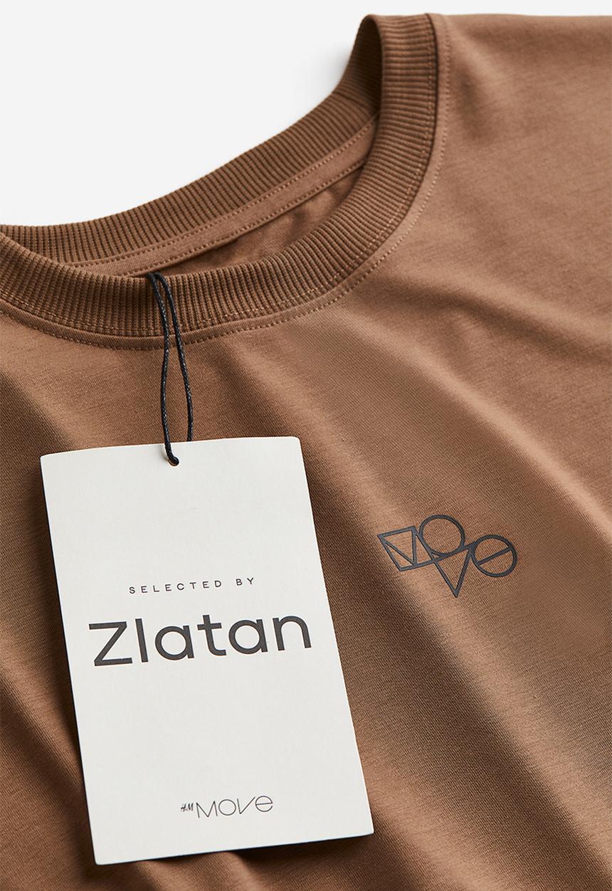 H&M - Drymove™ sports t-shirt - brown