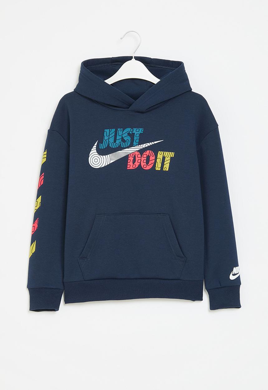 Nike - Nike trend trekker fleece hoodie - midnight navy