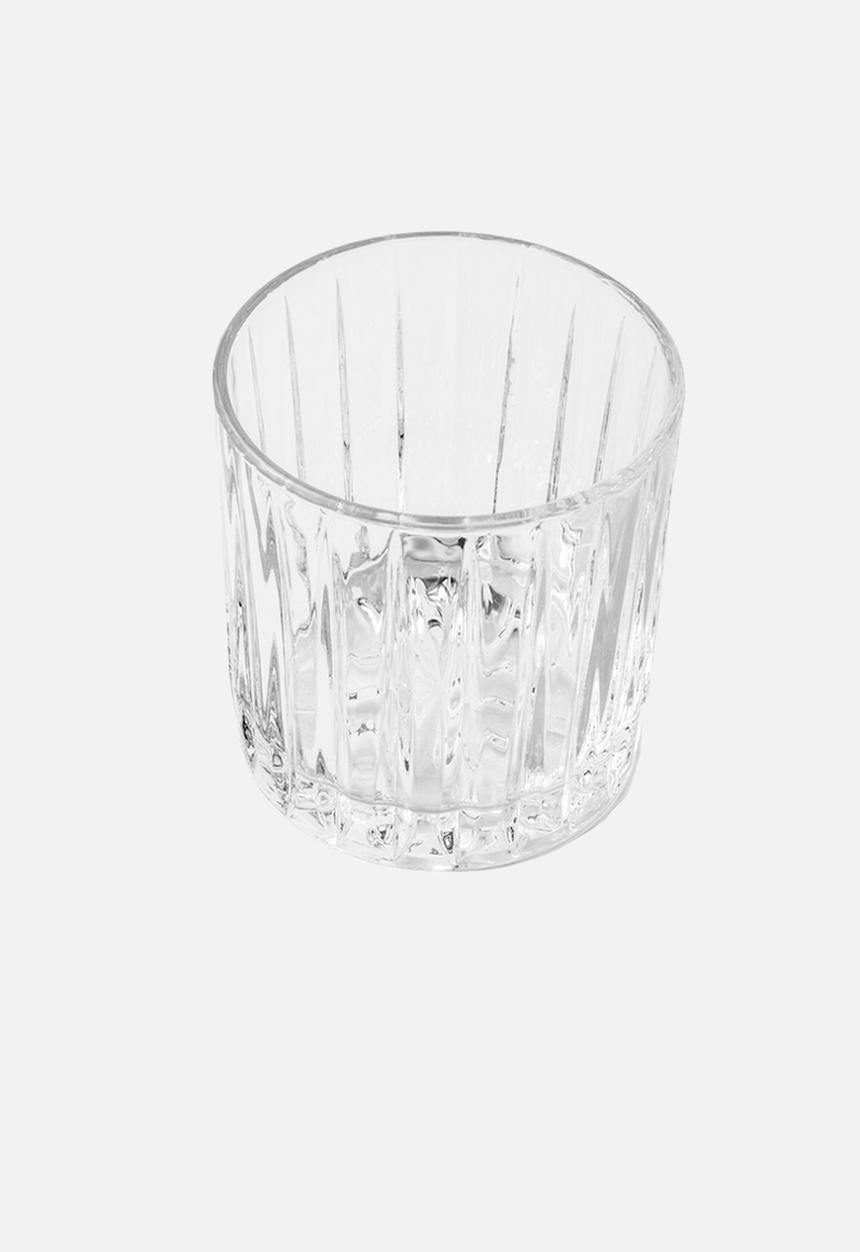 Jenna Clifford - Tumbler Hand Pressed Set of 4 - clear