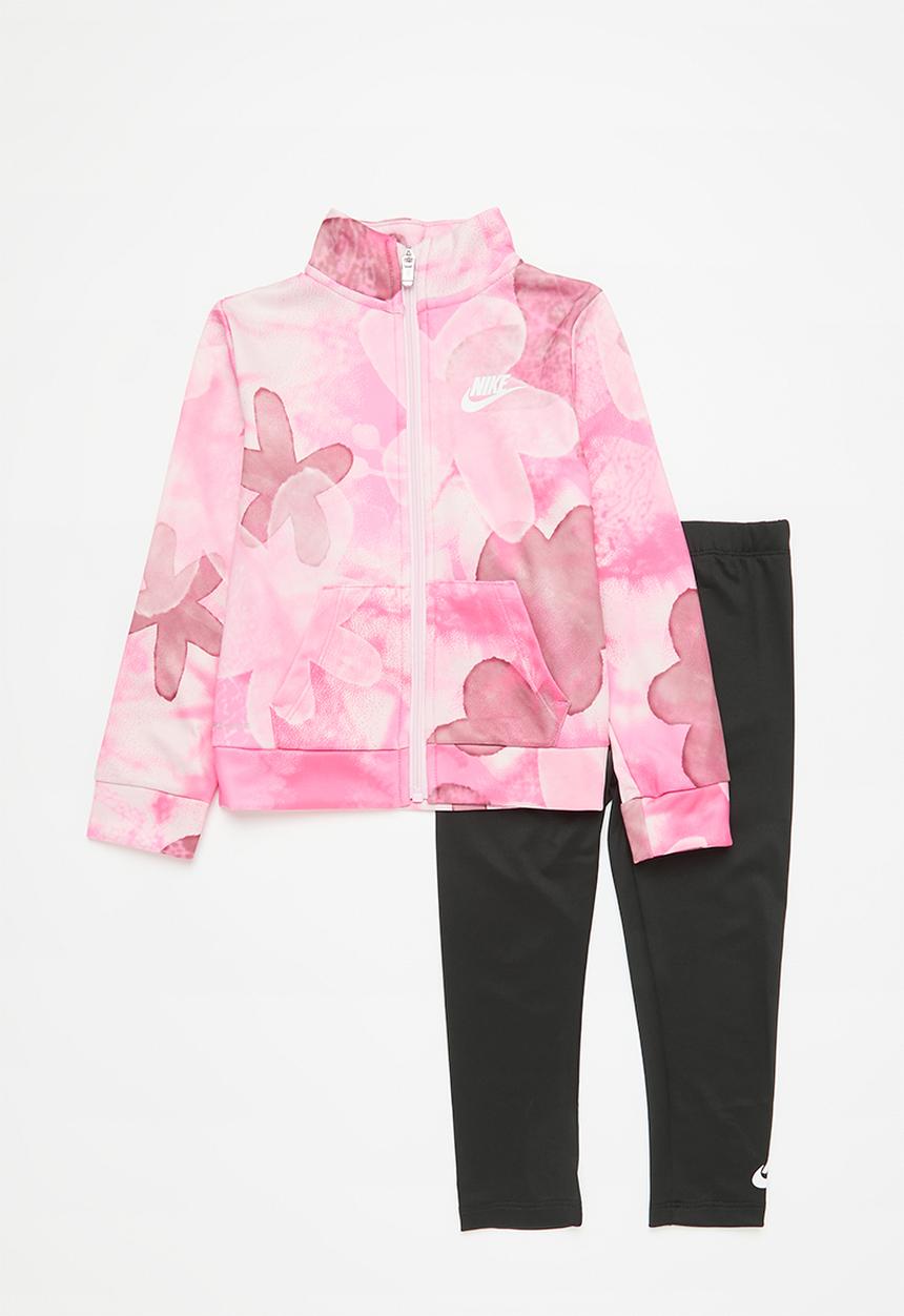 Nike - Nike sci-dye full-zip jacket and leggings set - black