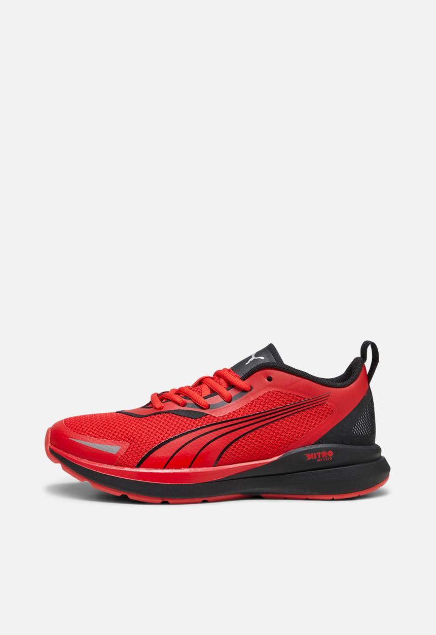 PUMA - Puma kruz nitro jr - for all time red/puma black/puma silver