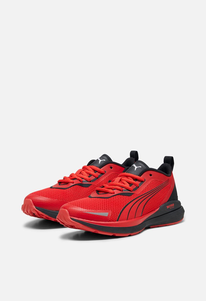 PUMA - Puma kruz nitro jr - for all time red/puma black/puma silver