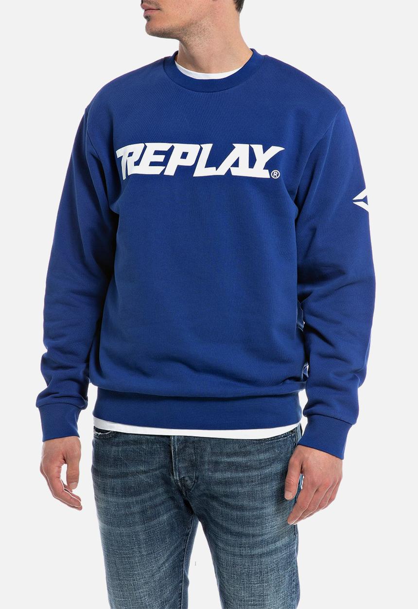 Replay - Sweatshirt replay - royal blue