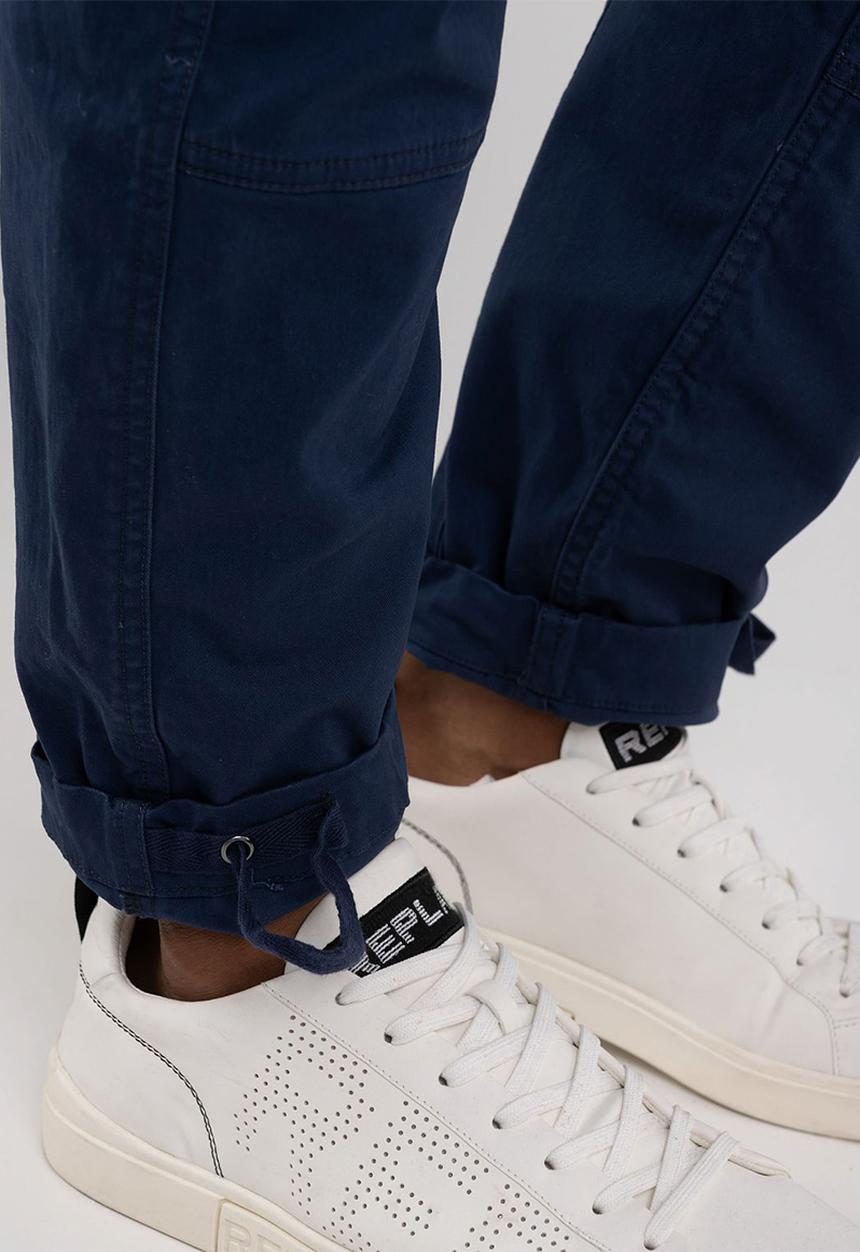 Replay - Joe cargo trousers - mariner navy