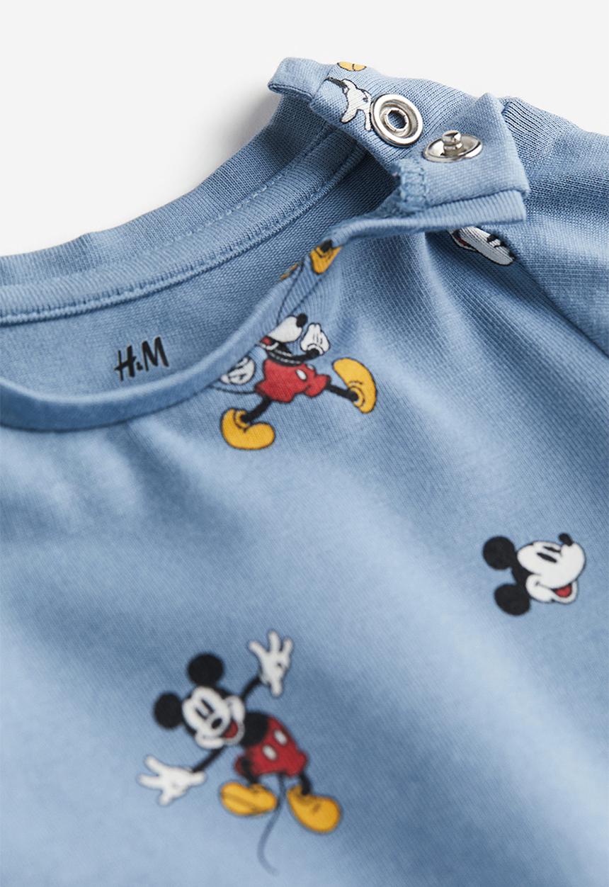 H&M - 3-Piece jersey set - blue