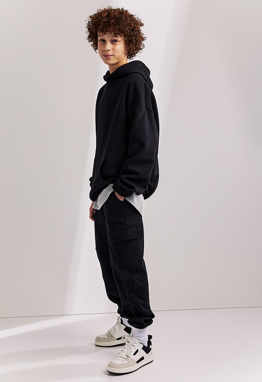 H&M - Cargo joggers - black
