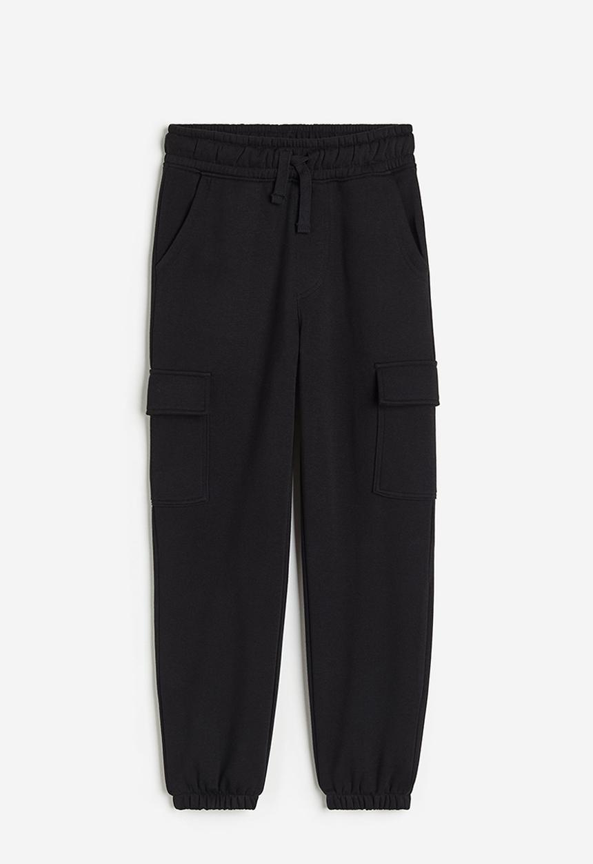 H&M - Cargo joggers - black