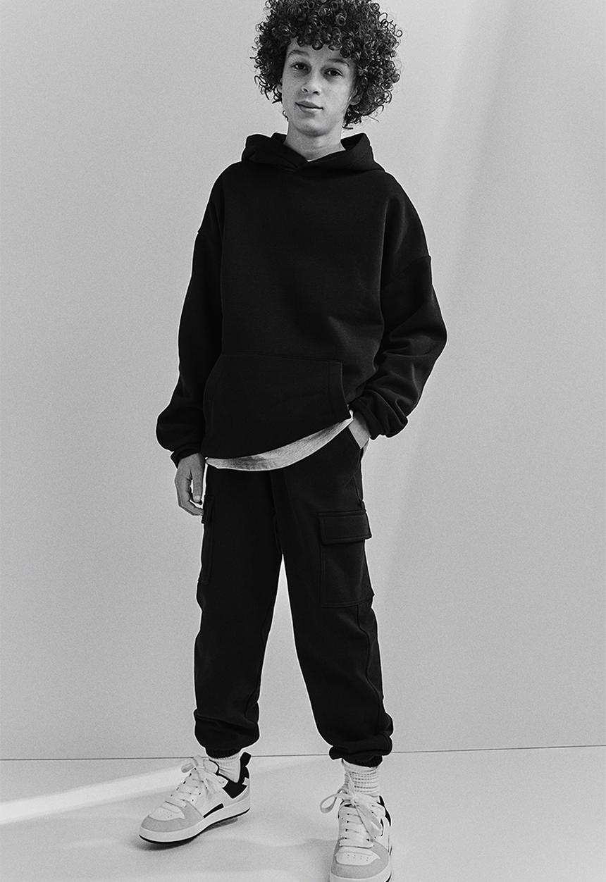 H&M - Cargo joggers - black