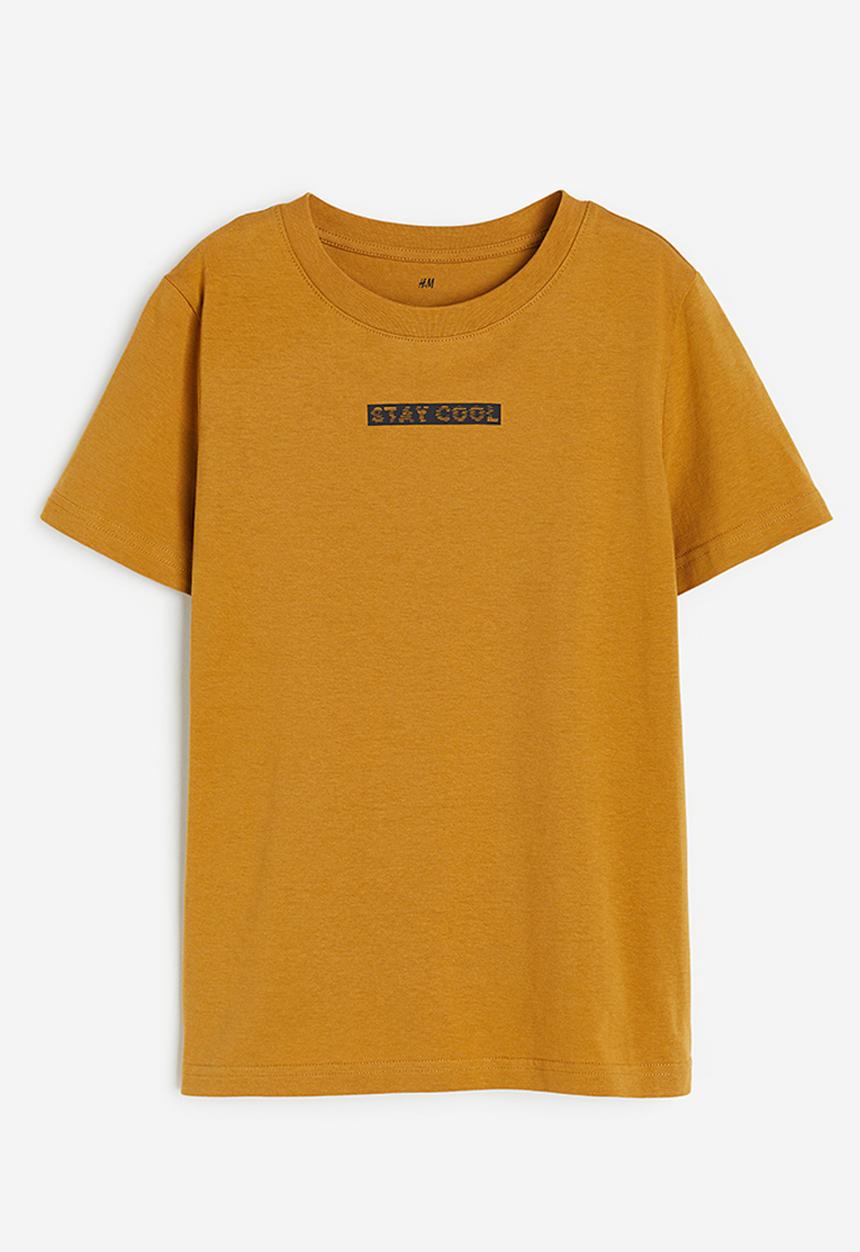 H&M - Cotton t-shirt - brown