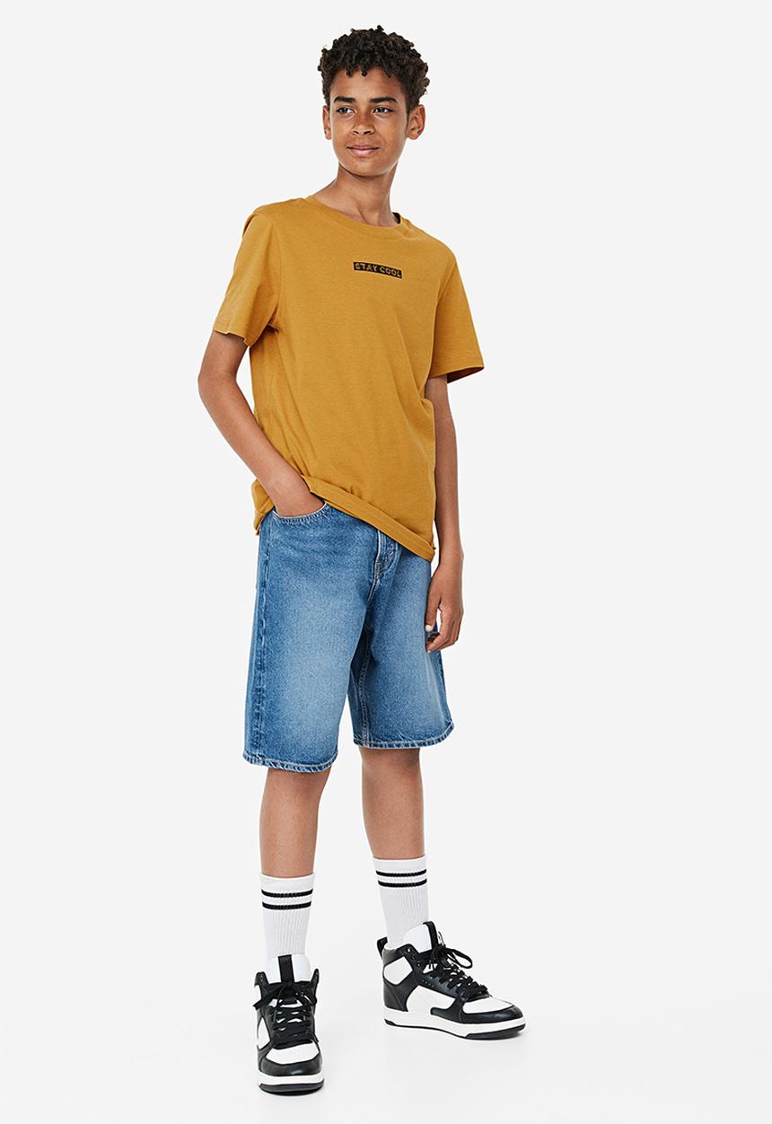 H&M - Cotton t-shirt - brown