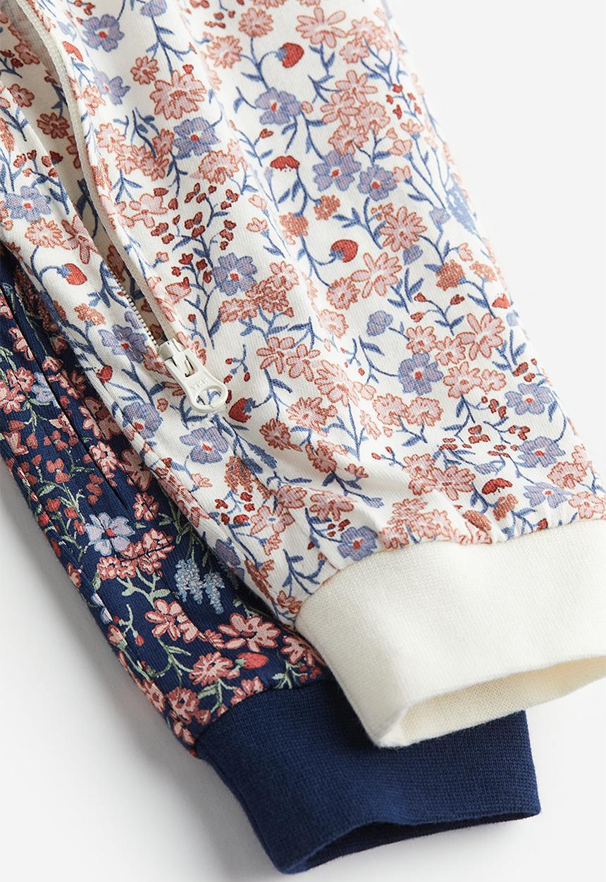 H&M - 2-Pack patterned cotton pyjamas - blue multi