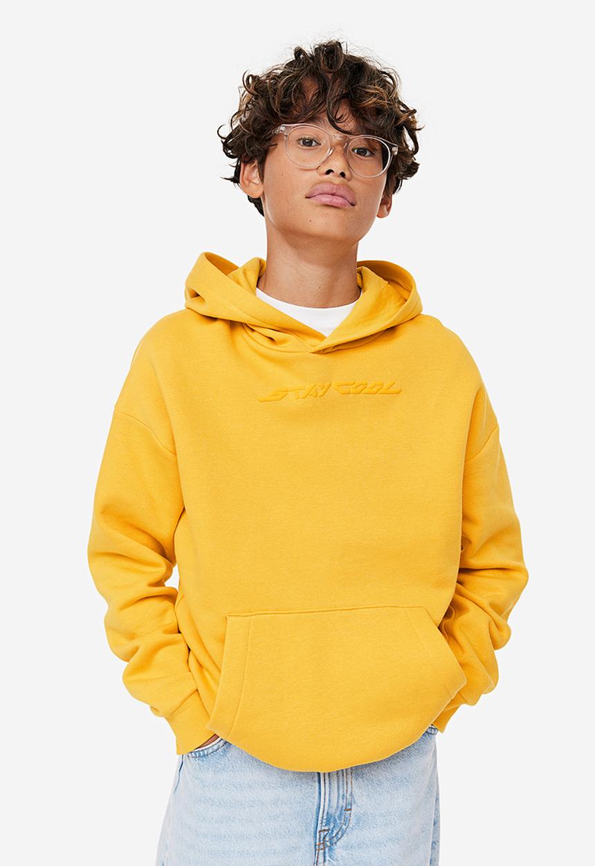 H&M - Hoodie - yellow