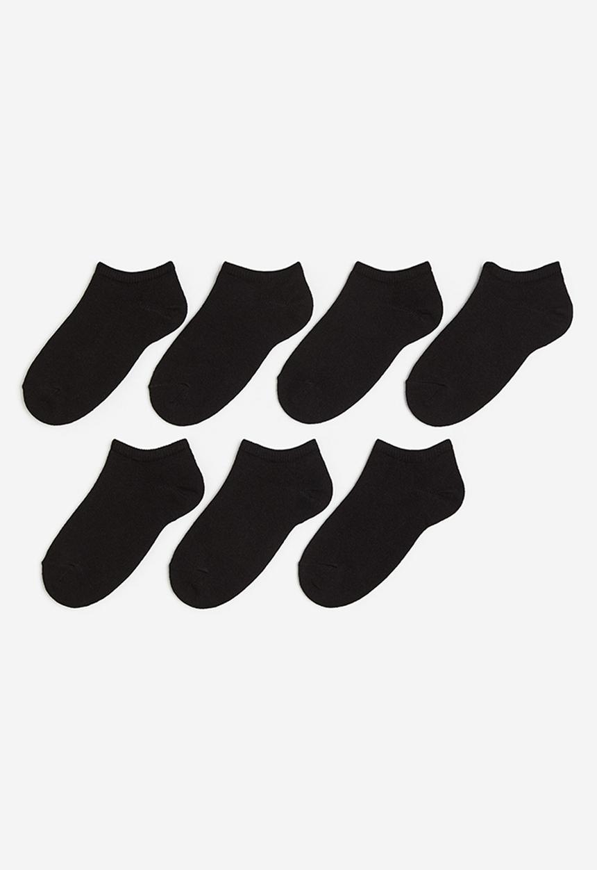 H&M - 7-Pack trainer socks - black