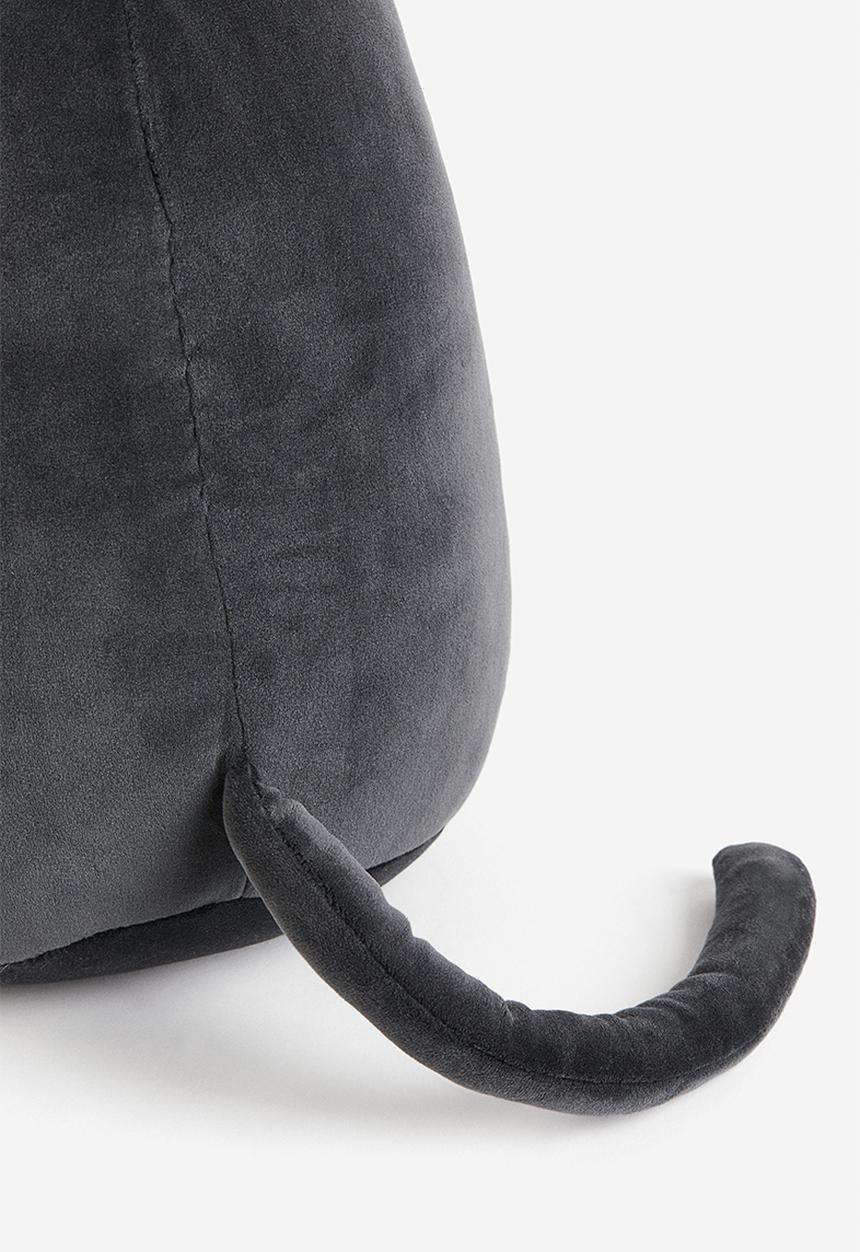 H&M - Cat soft toy - grey