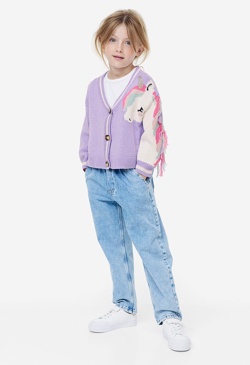 H&M - Patterned cardigan - Purple Unicorn