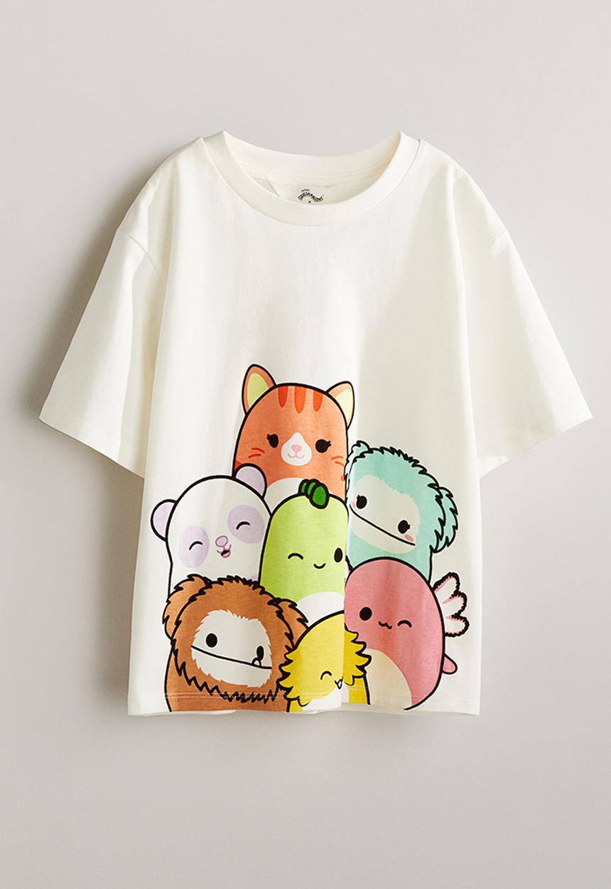 H&M - Motif-front cotton jersey t-shirt - multi