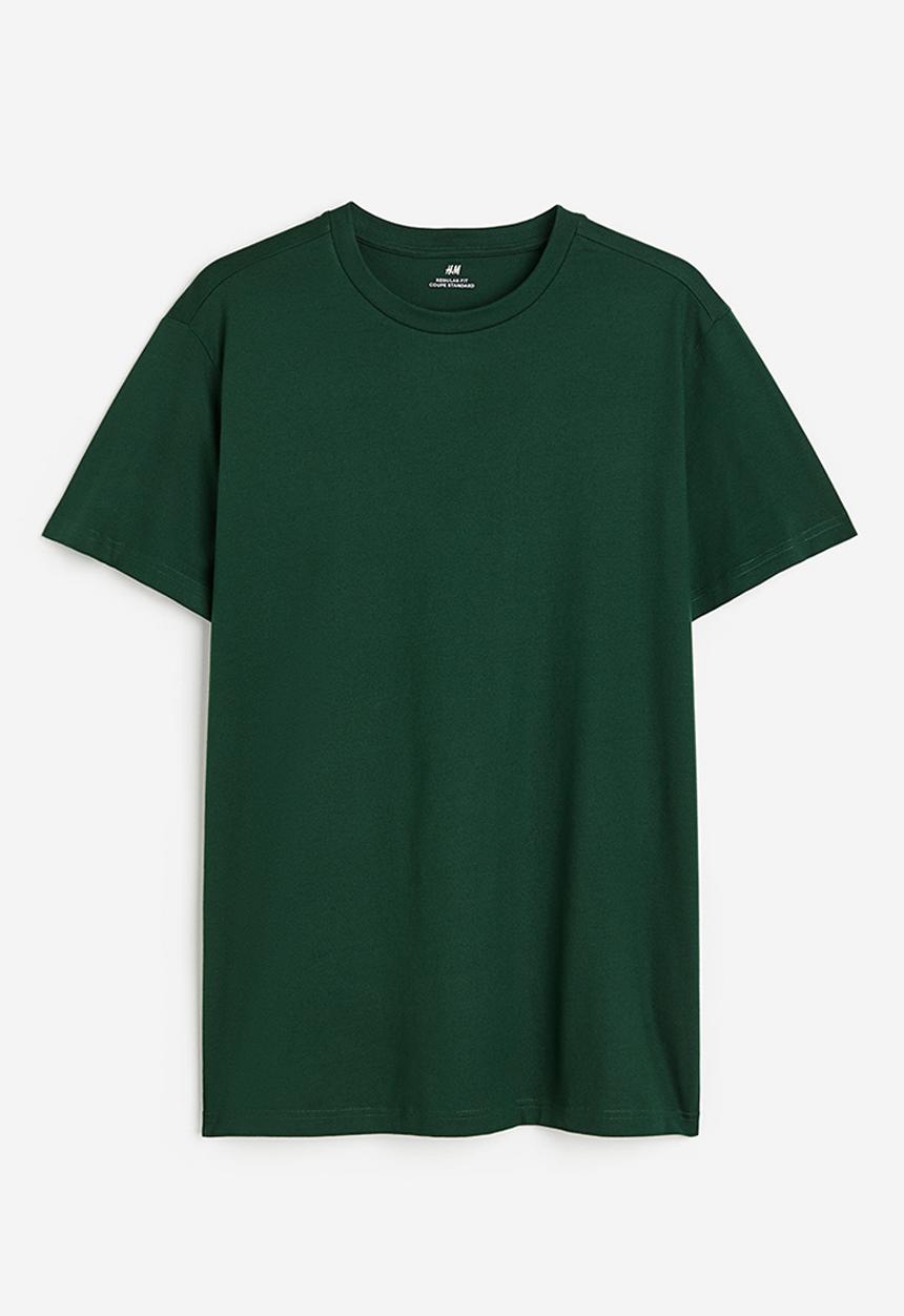 H&M - Regular fit T-shirt - green