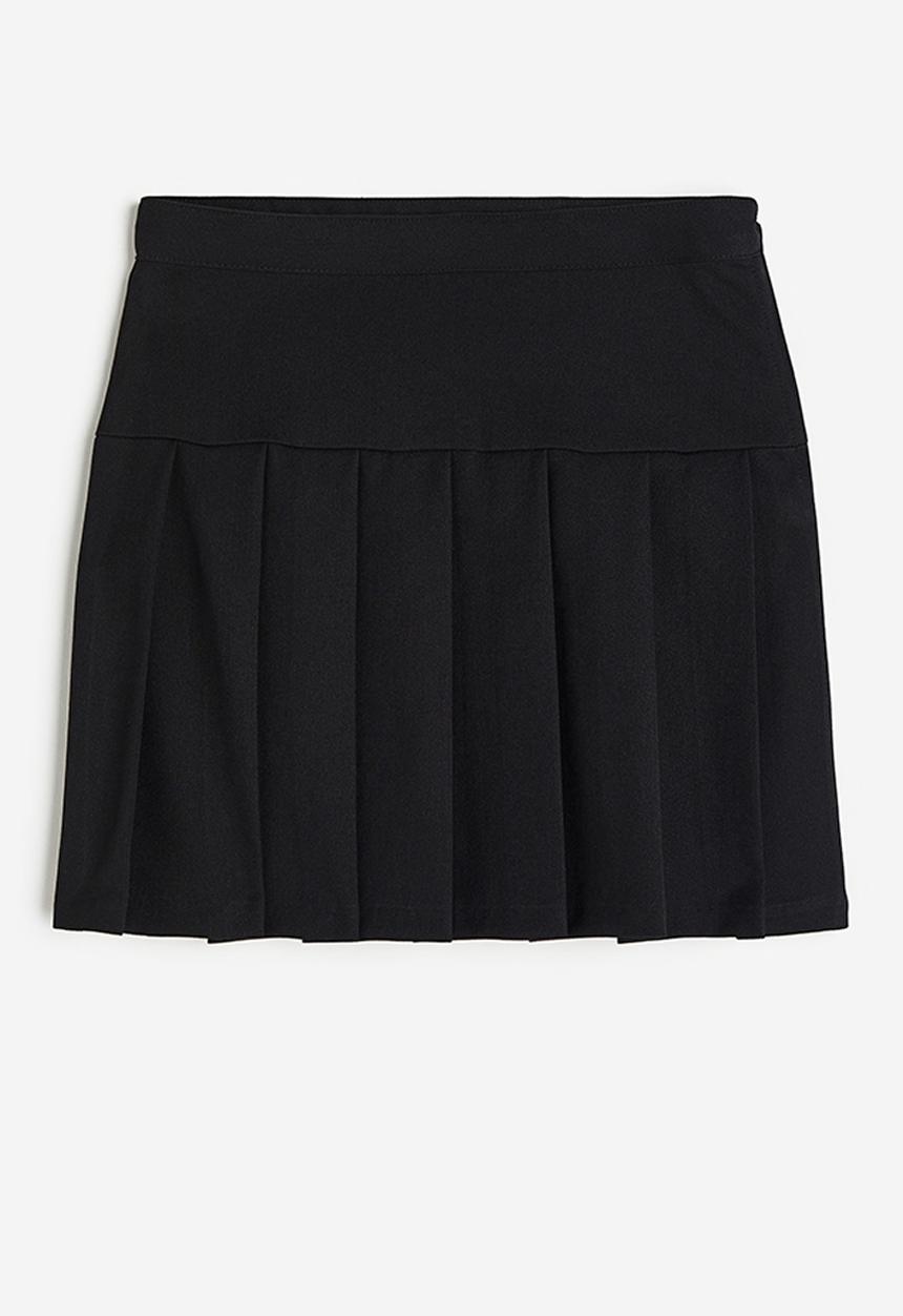 H&M - Pleated skirt - black