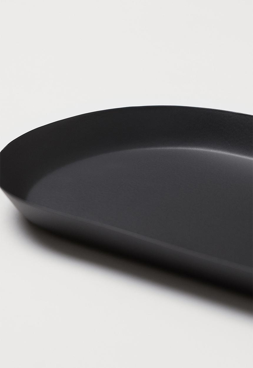 H&M - Small metal tray - black