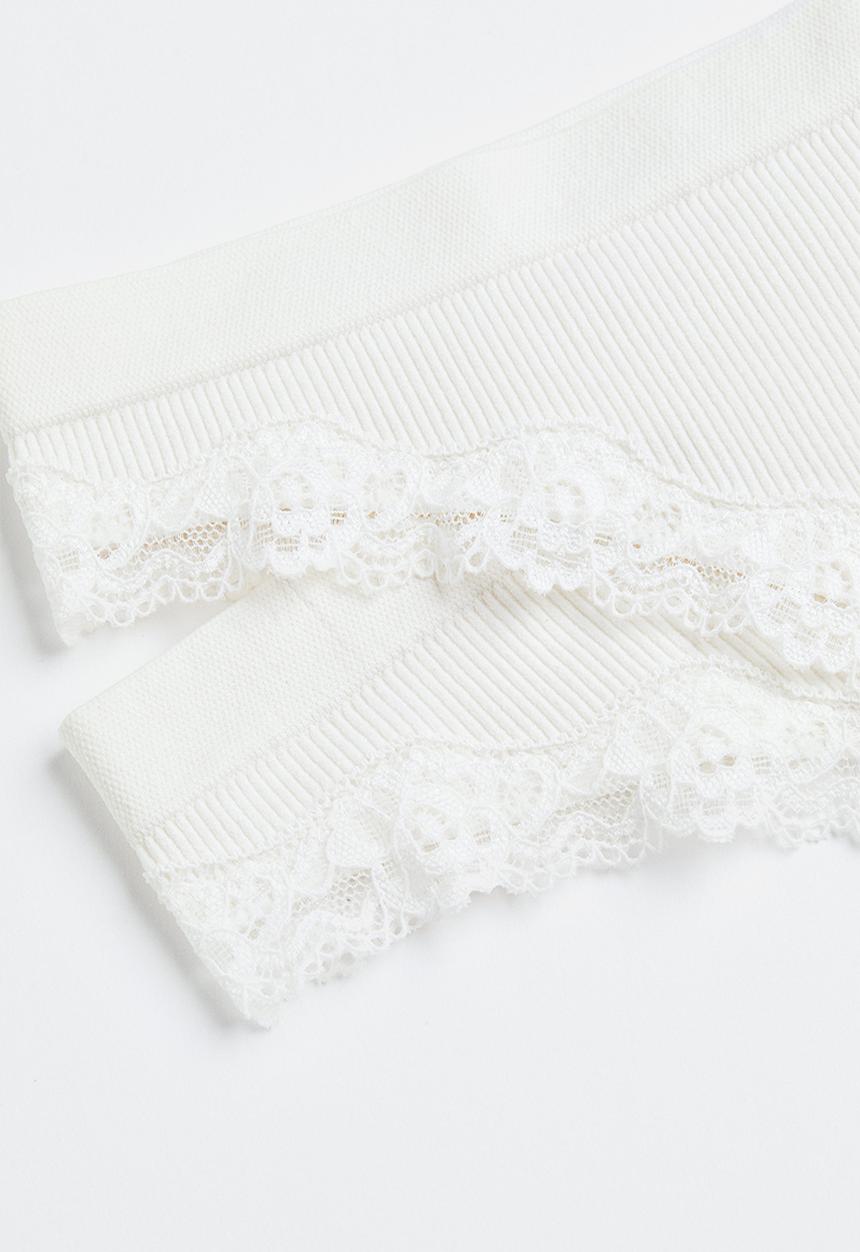 H&M - 2-Pack brazilian briefs - white