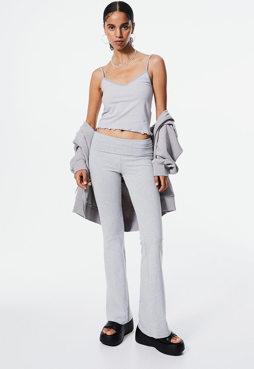 H&M - Flared leggings - grey