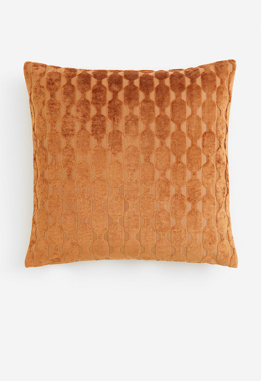 H&M - Patterned cushion cover - brown