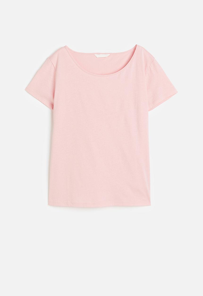 H&M - Cotton T-shirt - pink