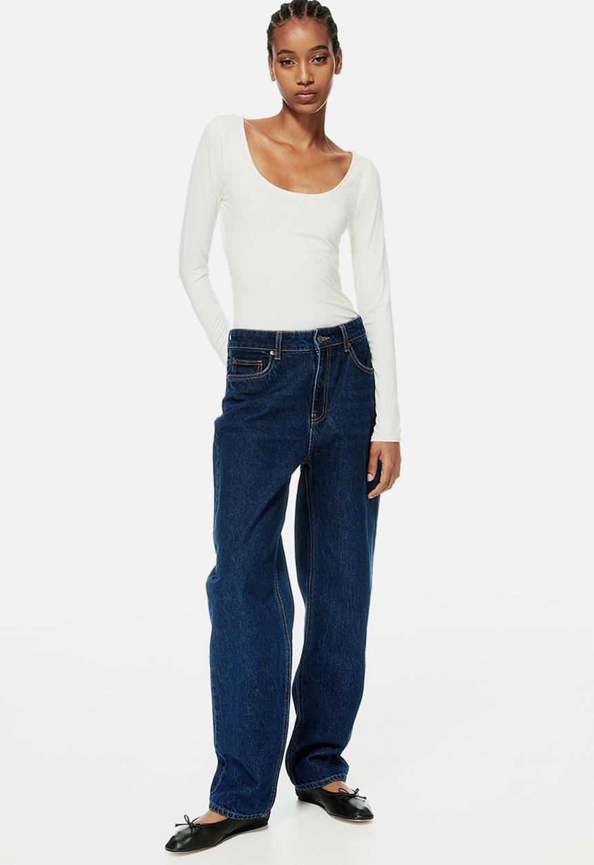 H&M - Jersey top - white