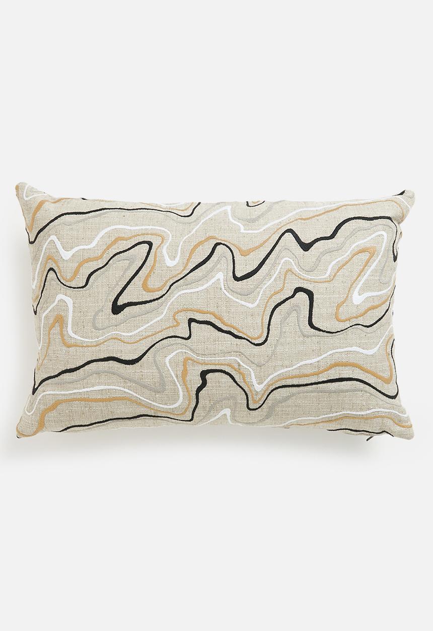 Hertex Fabrics - Wave Cushion Cover - Neutral